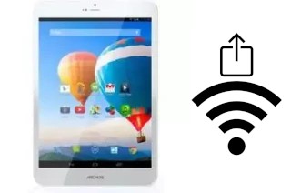 How to generate a QR code with the Wi-Fi password on a Archos 79 Xenon