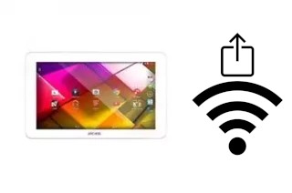 How to generate a QR code with the Wi-Fi password on a Archos 90 Copper