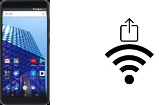 How to generate a QR code with the Wi-Fi password on a Archos Access 57