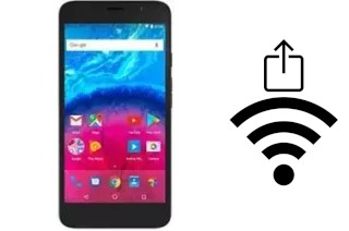 How to generate a Wi-Fi QR code on an Archos Core 55S Ultra