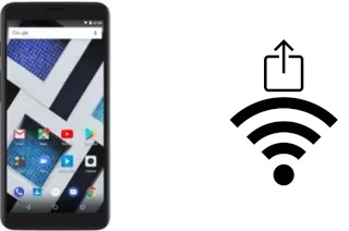 How to generate a QR code with the Wi-Fi password on a Archos Core 55S