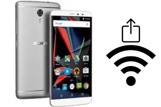 How to generate a QR code with the Wi-Fi password on a Archos Diamond 2 Note