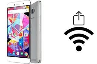 How to generate a QR code with the Wi-Fi password on a Archos Diamond Plus