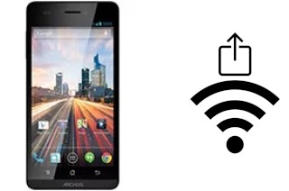 How to generate a QR code with the Wi-Fi password on a Archos 45 Helium 4G