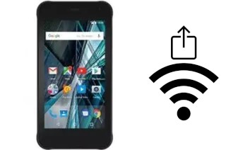 How to generate a QR code with the Wi-Fi password on a Archos Sense 47x