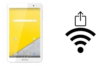 How to generate a Wi-Fi QR code on an Archos T80