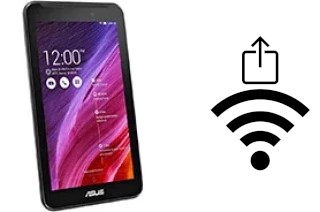 How to generate a QR code with the Wi-Fi password on a Asus Fonepad 7 (2014)