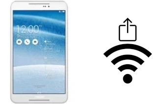 How to generate a QR code with the Wi-Fi password on a Asus Fonepad 8 FE380CG