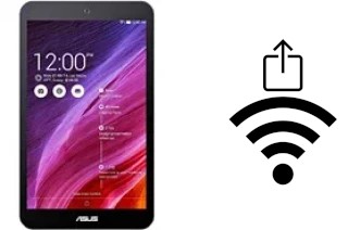 How to generate a QR code with the Wi-Fi password on a Asus Memo Pad 8 ME181C