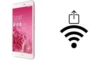 How to generate a QR code with the Wi-Fi password on a Asus Memo Pad 8 ME581CL