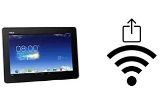 How to generate a Wi-Fi QR code on an Asus Memo Pad FHD10