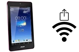 How to generate a QR code with the Wi-Fi password on a Asus Memo Pad HD7 16 GB