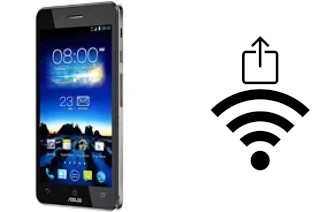 How to generate a QR code with the Wi-Fi password on a Asus PadFone Infinity