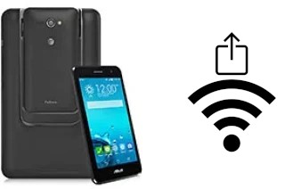 How to generate a Wi-Fi QR code on an Asus PadFone X mini