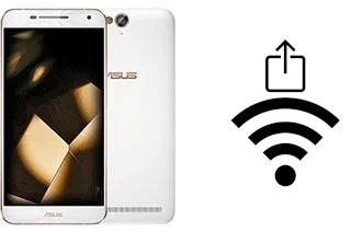 How to generate a QR code with the Wi-Fi password on a Asus Pegasus 2 Plus