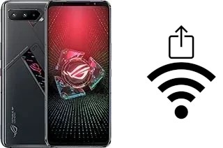 How to generate a Wi-Fi QR code on an Asus ROG Phone 5 Pro