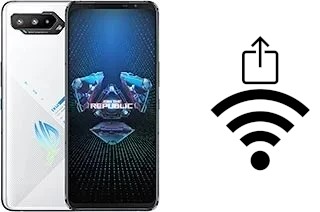 How to generate a Wi-Fi QR code on an Asus ROG Phone 5