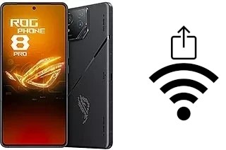 How to generate a QR code with the Wi-Fi password on a Asus ROG Phone 8 Pro