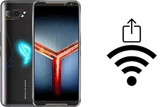 How to generate a Wi-Fi QR code on an Asus ROG Phone II ZS660KL