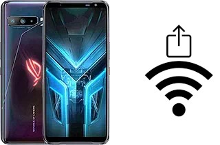 How to generate a Wi-Fi QR code on an Asus ROG Phone 3 Strix