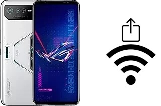 How to generate a Wi-Fi QR code on an Asus ROG Phone 6 Pro