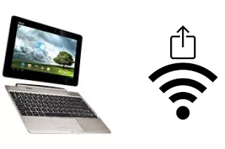 How to generate a QR code with the Wi-Fi password on a Asus Transformer Pad Infinity 700 LTE