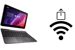 How to generate a QR code with the Wi-Fi password on a Asus Transformer Pad TF103C