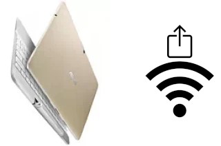 How to generate a QR code with the Wi-Fi password on a Asus Transformer Pad TF303CL