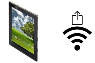 How to generate a QR code with the Wi-Fi password on a Asus Transformer TF101