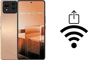 How to generate a QR code with the Wi-Fi password on a Asus Zenfone 11 Ultra