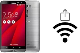 How to generate a QR code with the Wi-Fi password on a Asus Zenfone 2 Laser ZE600KL