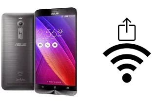 How to generate a Wi-Fi QR code on an Asus Zenfone 2 ZE551ML