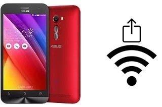 How to generate a QR code with the Wi-Fi password on a Asus Zenfone 2 ZE500CL