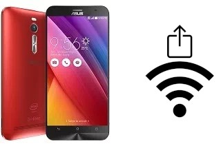 How to generate a QR code with the Wi-Fi password on a Asus Zenfone 2 ZE550ML