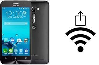 How to generate a QR code with the Wi-Fi password on a Asus Zenfone 2E