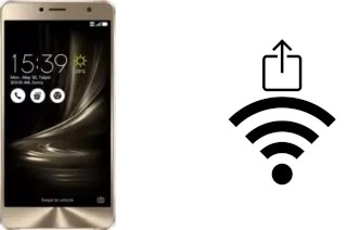 How to generate a QR code with the Wi-Fi password on a Asus ZenFone 3 Deluxe ZS550KL