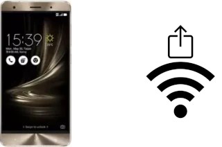 How to generate a QR code with the Wi-Fi password on a Asus ZenFone 3 Deluxe