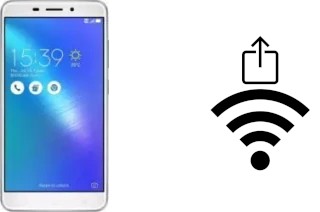 How to generate a QR code with the Wi-Fi password on a Asus ZenFone 3 Laser