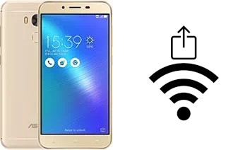 How to generate a QR code with the Wi-Fi password on a Asus Zenfone 3 Max ZC553KL