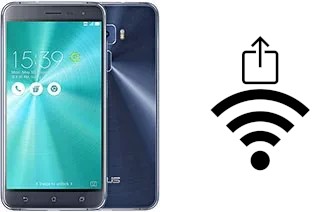 How to generate a QR code with the Wi-Fi password on a Asus Zenfone 3 ZE552KL