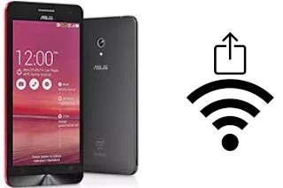 How to generate a QR code with the Wi-Fi password on a Asus Zenfone 4 A450CG