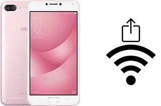 How to generate a QR code with the Wi-Fi password on a Asus Zenfone 4 Max ZC554KL