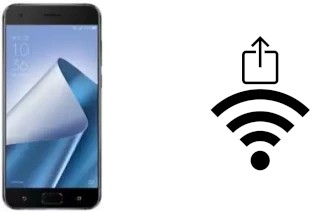 How to generate a Wi-Fi QR code on an Asus ZenFone 4 Pro