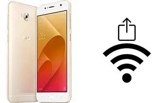 How to generate a QR code with the Wi-Fi password on a Asus Zenfone 4 Selfie Lite ZB553KL