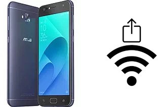 How to generate a QR code with the Wi-Fi password on a Asus Zenfone 4 Selfie ZD553KL