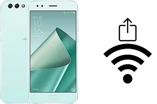 How to generate a Wi-Fi QR code on an Asus Zenfone 4 ZE554KL