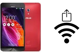 How to generate a QR code with the Wi-Fi password on a Asus Zenfone 5 A501CG (2015)