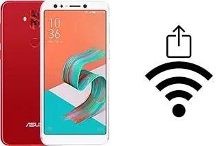 How to generate a QR code with the Wi-Fi password on a Asus Zenfone 5 Lite ZC600KL