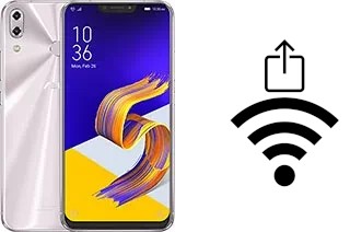 How to generate a QR code with the Wi-Fi password on a Asus Zenfone 5 ZE620KL