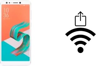 How to generate a Wi-Fi QR code on an Asus ZenFone 5Q